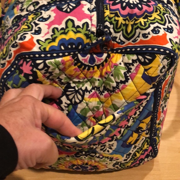 Vera Bradley duffel bag 22” x 12” deep - Picture 4 of 11